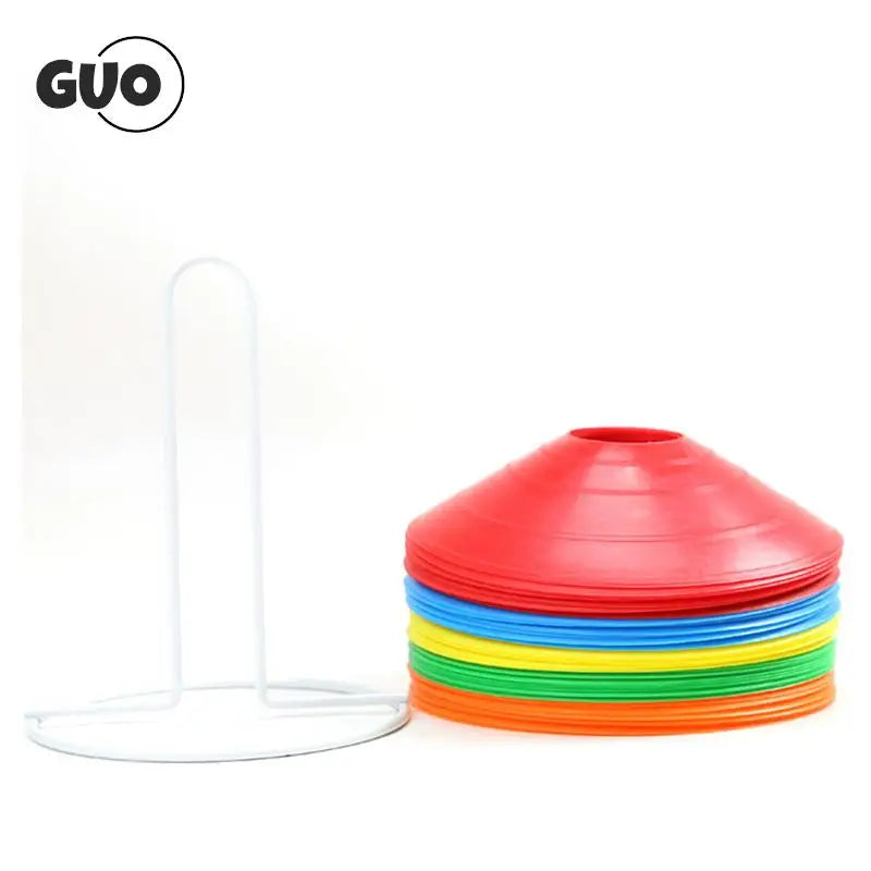 1Pc Football Ball Game Agility Disc Cone Space Cones Multi Sport Training Space Cones for Soccer