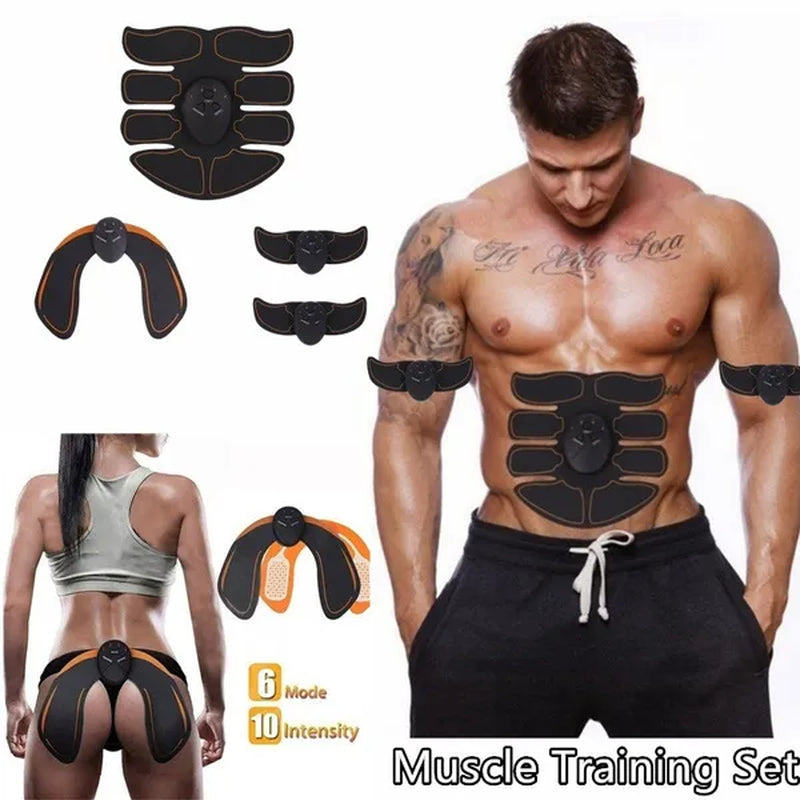 Newest Professional EMS Muscle Training ABS Fitness Muscle Fat Burning Smart Abdominal Trainer Device