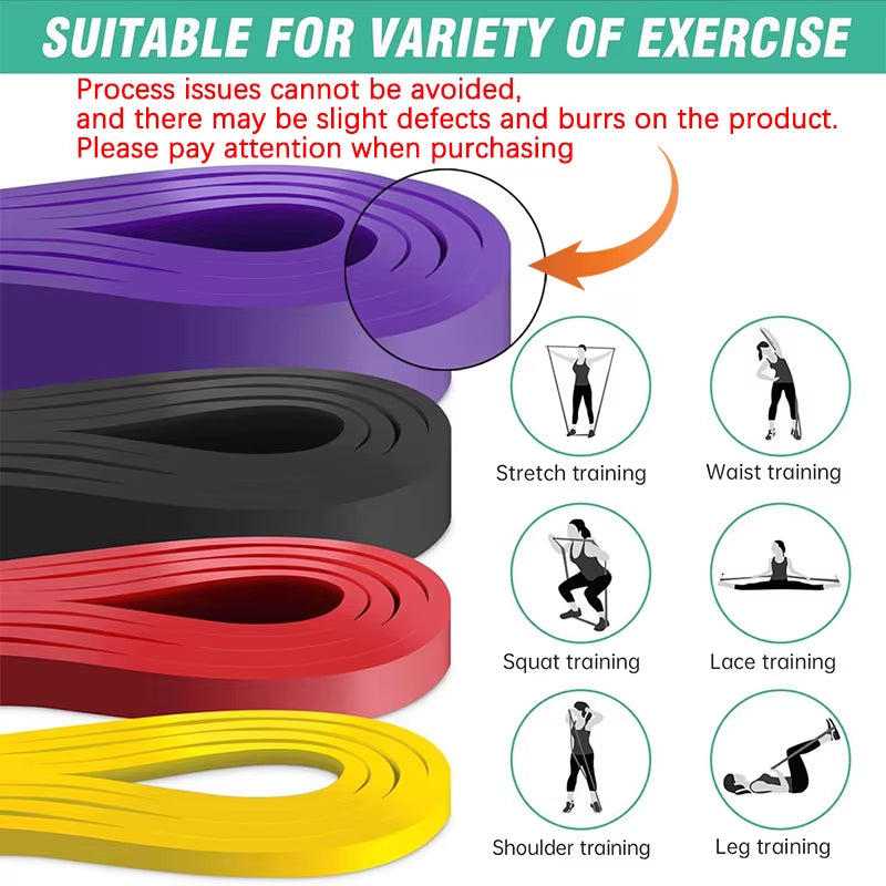 Ultimate Resistance Band Set for Pull-Up Assistance & Home Workouts - Heavy Duty Stretch Bands for Effective Exercise & Physical Therapy
