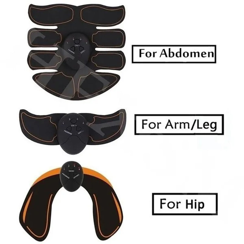 Newest Professional EMS Muscle Training ABS Fitness Muscle Fat Burning Smart Abdominal Trainer Device