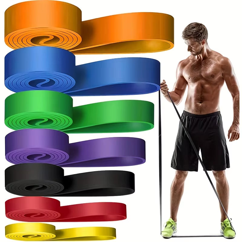 Ultimate Resistance Band Set for Pull-Up Assistance & Home Workouts - Heavy Duty Stretch Bands for Effective Exercise & Physical Therapy