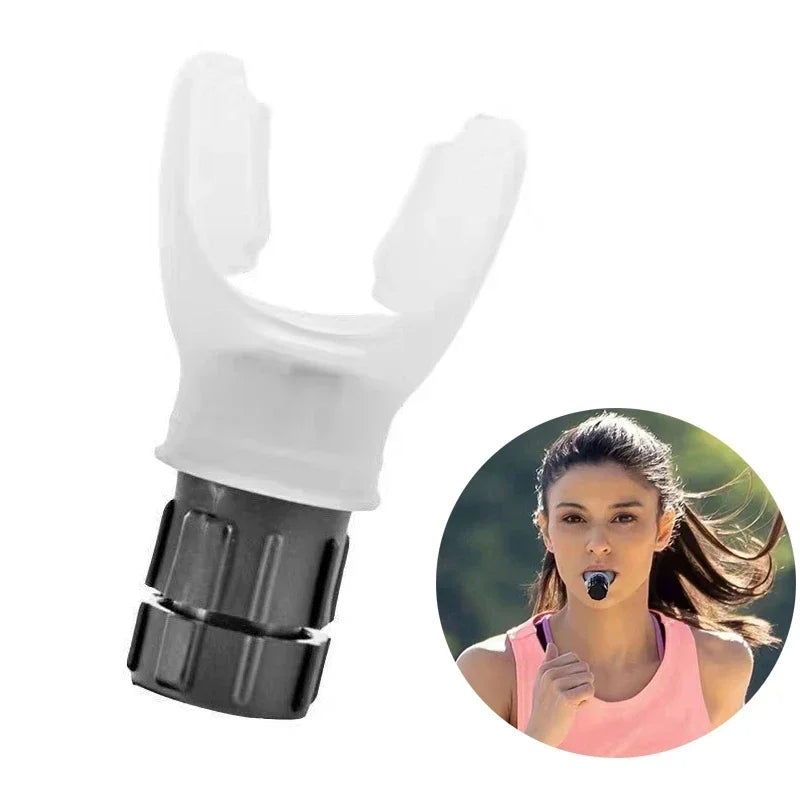 Breathing Trainer with Adjustable Resistance for Improved Lung Capacity and Respiratory Health, Enhance Sleep Quality, Portable