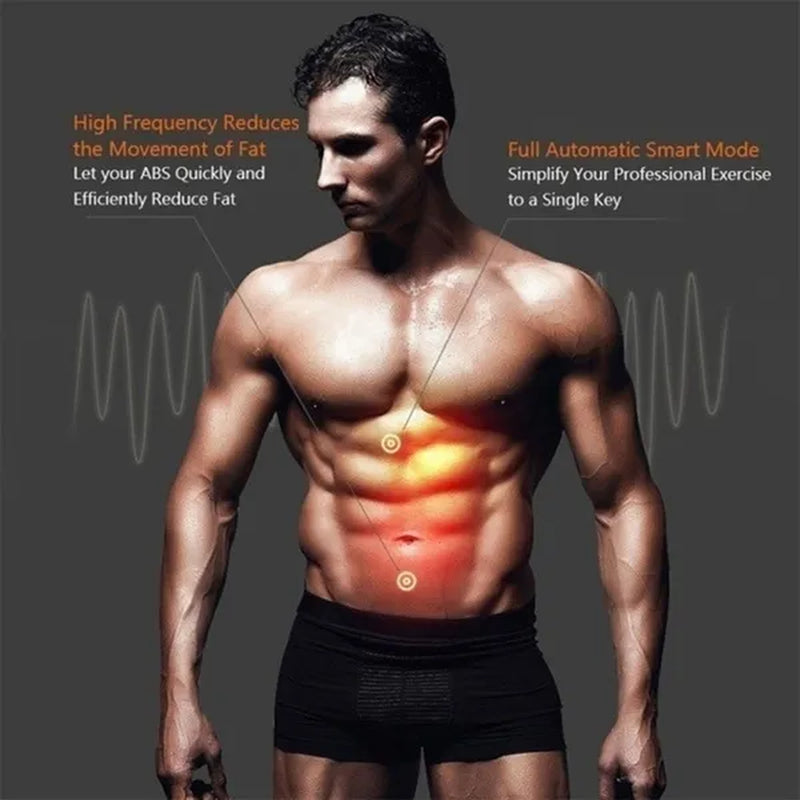 Newest Professional EMS Muscle Training ABS Fitness Muscle Fat Burning Smart Abdominal Trainer Device